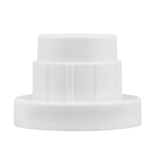 BAZEITFLOW Adaptador para Fuente de Piscina con Doble Rosca Interior y Exterior, Conexión Triple Capa, Resistente al Envejecimiento, Kit de 3 Unidades para Sistemas de Fuentes Interiores y