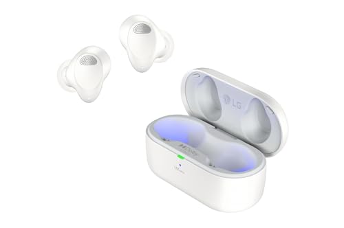 LG Tone Free T90S In-Ear Bluetooth Kopfhörer mit Dolby Atmos-Sound, Meridian-Technologie, ANC (Active Noise Cancellation)… – Ansicht 2