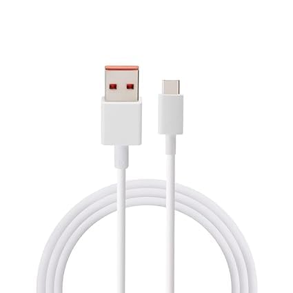 Image of THE BATTERY STORE 33W Type-C Usb Cable For Xiaomi Mi 10,Mi 10T Pro,Mi 10T,Redmi Note 9 Pro Max,K20,Note 9 Pro,Note 9 Pro Max,Note 8 Pro,Note 8 Pro,Note 9 (1 Meter)(Vip-47)