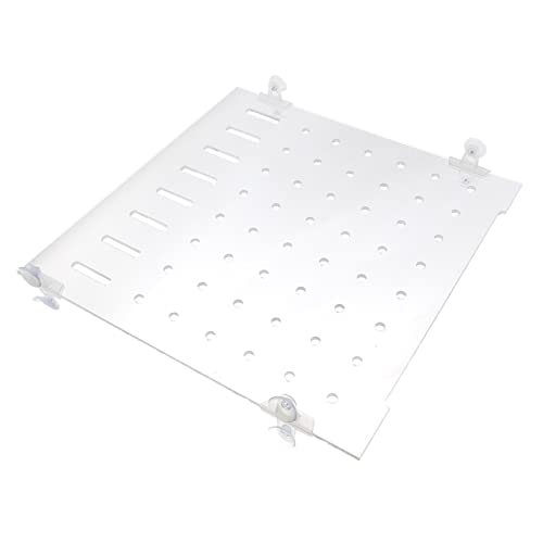 Hohopeti 水槽セパレータープレート アクリル製 水槽仕切り 仕切り板 吸盤と滑らかなエッジ