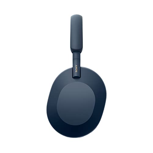 Sony WH-1000XM5 Noise Cancelling Headphones (Midnight Blue) — view 11