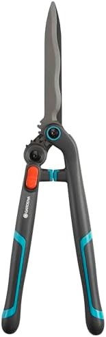 Gardena Cortasetos 2 en 1 EnergyCut: Tijera de podar mecánica con...