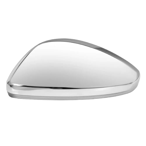 Door Mirror Covers Caps For Peugeot 208 For Peugeot 2008 For Opel For Corsa F 2019 2020 2021 2022 2023 2024 2025 Rearview Mirror Cover Cap(Chrome Left)