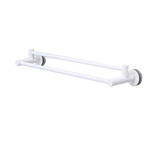 Étagère serviette de salle de bain en métal avec serrure murale fixe