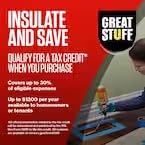 Great Stuff Gaps and Cracks Insulating Foam Sealant,12 Ounce - Case of 12