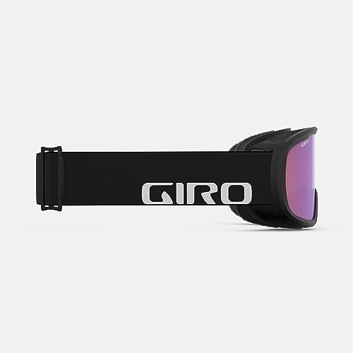 Giro Cruz Asian Fit Ski Goggles - Snowboard Goggles For Men, Women & Youth - Anti-Fog - Otg - Black Wordmark Strap With Yellow Boost Lens #TOP3