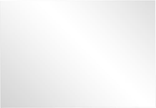 Miroir rectangulaire gris pierre Germania 3771-186 anti-choc 87x60cm