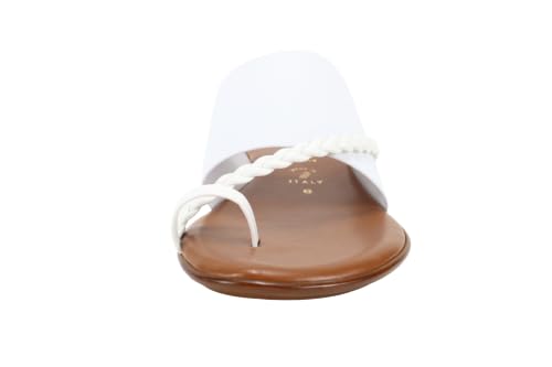 Image of ITALIAN Shoemakers Womens Cari Low Braided Strap Sandal for Women