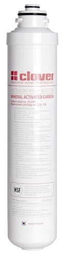 Aquverse Clover Carbon and Mineral Replacement Filter for Under-Sink RO System