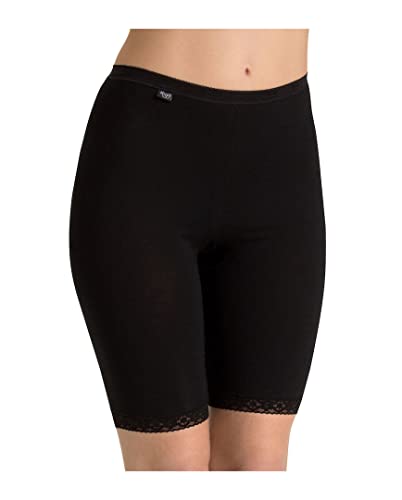 Sloggi Basic+ Lot de 5 pantalons longs Noir taille 52 en coton stretch