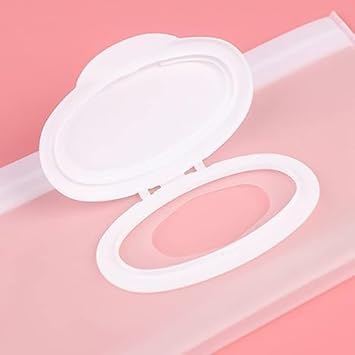 Baby Wipe Case Travel Holder Keeps Wipes Moist Set of Wet Wipes Holders Cases Portable Travel On The Go Refillable Dispenser Container Diaper Wipe Holders - Image 4