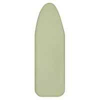 LUKDUNG Bügelbrettbezug, Bügeltischbezug aus Baumwolle, Bügelbezug mit Elastischer für Dampfbügelstation, Passend für Bügeltische 110-115cm x 30-35cm, Grün
