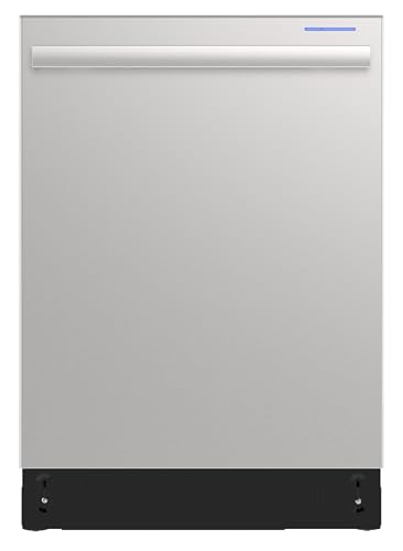 Sharp SDY6768SMS 24-Inch Stainless Steel Built-In Top Control Dishwasher with 3rd Rack, 16 Place Settings, and 44 dBA Quiet Operation