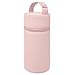 Duffi Baby Termo Porta biberon Polipiel Bebe. Bolsa termica portabiberon Caliente y Frio. Funda isotermica para biberones o Termo portatil. Cremallera y asa. Limpieza facil. Circulos Rosa 0832-06