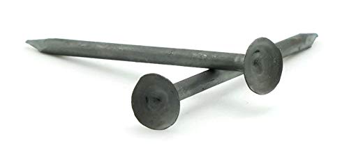 Drywall Nails 13 Gauge Cup Head Black Phosphate - 13 Gauge x 1-5/8 inch QTY 1,000