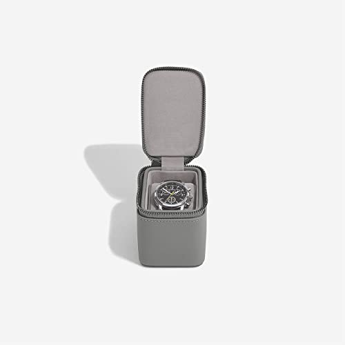 Stackers Petite boîte à montre zippée gris ardoise