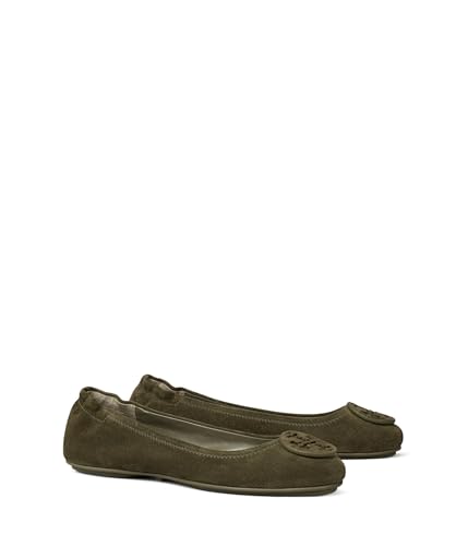 Tory Burch Women's Minnie Travel Ballet with Suede Logo Flat