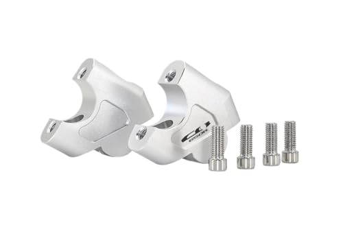 Kit rehausseur de guidon moto décalé alu pour rehausser le poste de pilotage