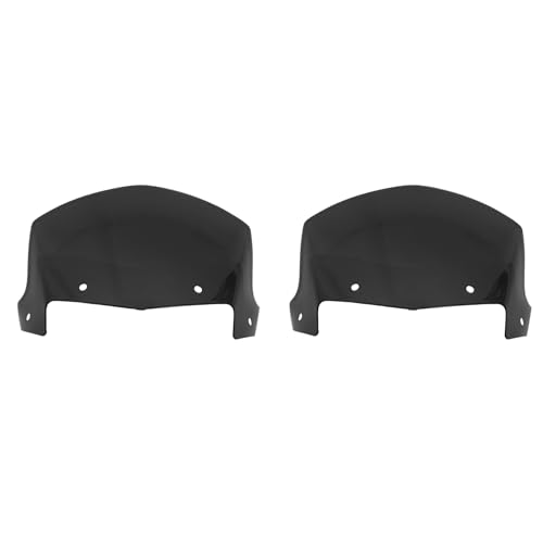 Buhdjfnke 2 faros de motocicleta transparentes para Ybr 125 2014-2017