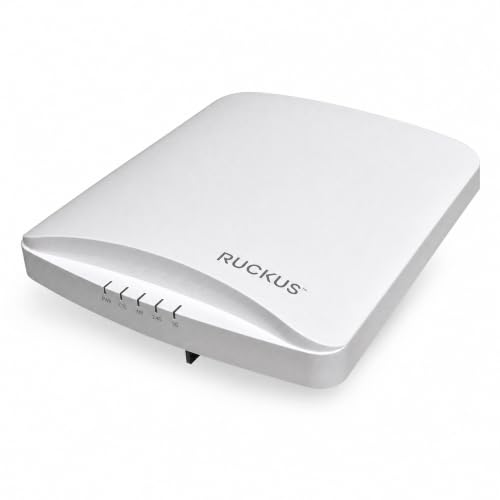 Image of Ruckus R750 9U1-R750-US00 WiFi 6 Indoor Access Point, Dual Band 2.4 /5GHz, 4x4:4 MU-MIMO, 2.5GbE+1GbE, USB, TAA Compliant Enterprise Ceiling AP, Cloud Care Pre-Configured Bundle Eligible