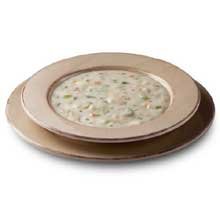 Chef Francisco Boston Clam Chowder Soup - 8 lb. bag, 4 per case