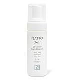 Natio Australia Clear Oil Control Foam Cleanser, 5 oz - Acne Face Wash - Face Cleanser with Tea Tree, Witch Hazel - For Oily, Acne Prone Skin