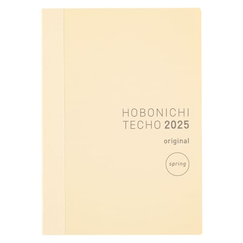 Hobonichi Techo 2025 Original Book [Japanese/A6/April Start/Monday Start/Planner]