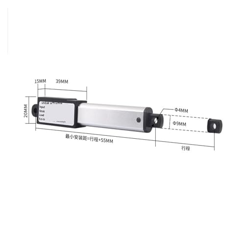 Actuador lineal de 12 V para resolver ajustes de espacio difíciles 2