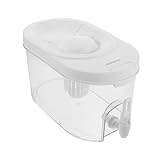 iplusmile Distributeur Boisson Plastique Alimentaire Capacité avec Robinet pour Boissons ...