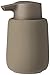 Produktbild blomus -SONO- Seifenspender aus Keramik, Satellite, Seifendosierer, edle Optik, mattiert, hochwertige Verarbeitung, exklusives Badaccessoire (H 14 cm, T 9,5 cm, Ø 8,5, V 0,25 l) Farbe: Satellite