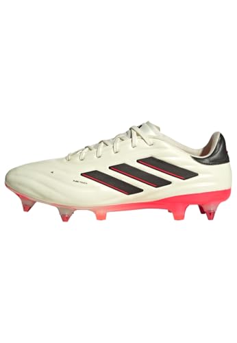 Image of adidas Mens Copa Pure II Elite Soft Ground Football Boots Ivory/Core Black 7 UK
