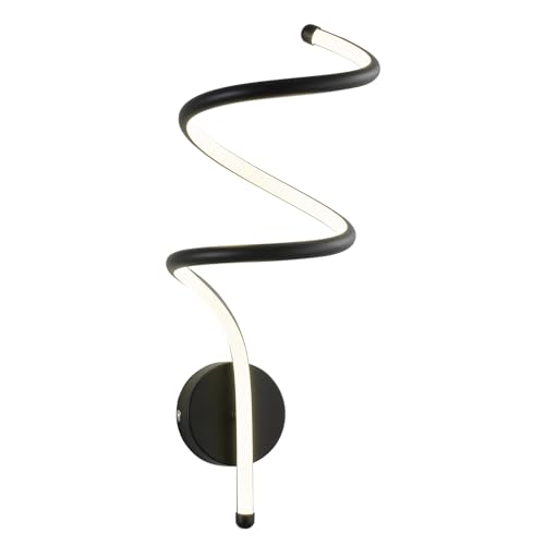 Dettchan Weiß Spirale Badezimmerleuchte, Moderne Leuchte Wandleuchte für Badezimmer, Hotels, Gästetoiletten, Schlafzimmer, Wohnzimmer 18 * 50 cm