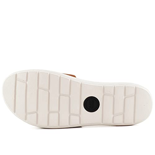 Marc-Joseph-New-York-Womens-Casual-Genuine-Leather-Flat-Slide-Mules-Sandals-Open-Toe-Backless-Comfortable-Lightweight-EVA-Sole-Fashion-Slip-on-Slides