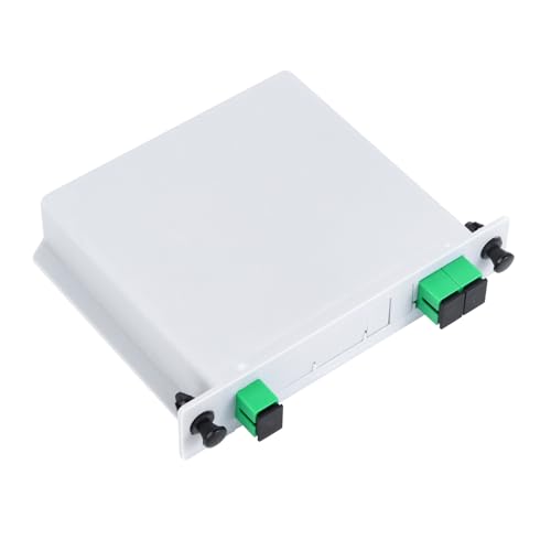 Divisor de fibra óptica 1x2 PLC para mejorar el internet en el cableado doméstico familiar