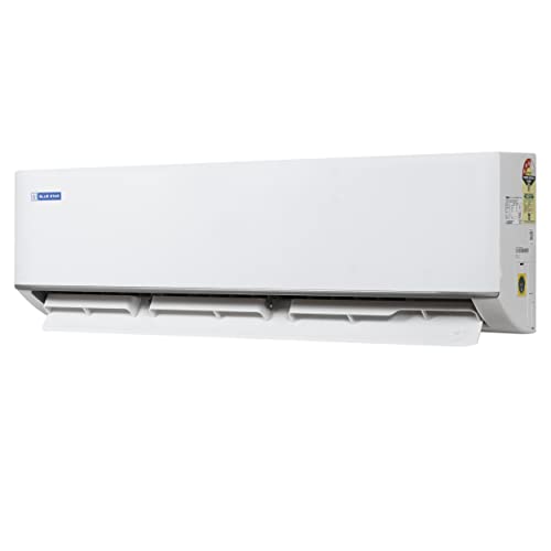 Image of Blue Star Air Conditioner|2 Ton 3 Star|Fixed Speed Split AC|Copper|FB324DNU|2022|White