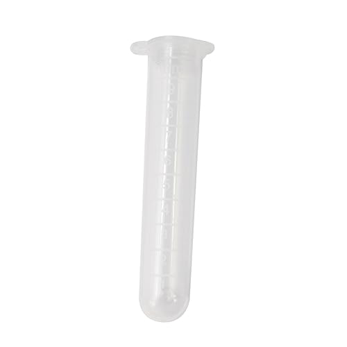 BEBEMOKO 10Pcs Transparent Needle Organizer Tubes Durable Plastic Sewing Needle Storage Holder for Crafts Beads and Parts Easy to Carry and Store for Sewing and Knitting