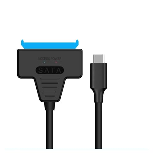 Cable Adaptador USB 3.0 a USB Tipo-C para Discos SSD 2.5"