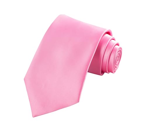 Image of TIE G Solid Satin Woven dyed Color Formal Black Necktie and Pocket Square Sets in Gift Box