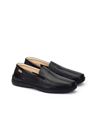 Image of PIKOLINOS Marbella M9A-3111 Men's Slip-On Moccasins - Premium Calfskin Leather - Removable Cushioned Insole with All Day Support - Elastic Fit - Flexible Sole