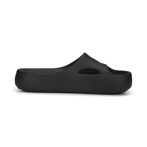 PUMA Women's SHIBUSA Slide Sandal, Black Black, 7 - image 5