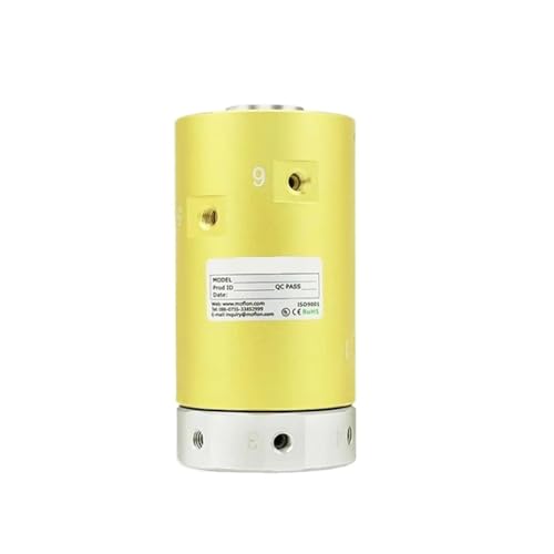 Bague collectrice d'air LQR8-M5 rotative pneumatique à 3 circuits pour cylindres