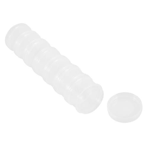 TOBBOMEY Organizer Settimanale Portapillole con Scomparti Grandi Contenitore per Medicinali e Vitamine Scatolina Compatta in Plastica Igienica per Anziani e Viaggi Colore