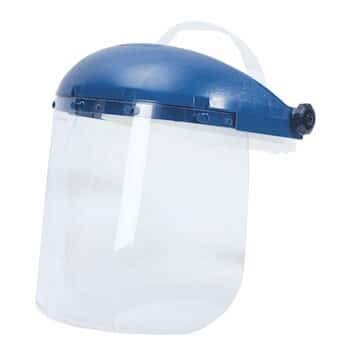 Sellstrom 39140 Acetate Face Shield with Headgear, Clear Anti-Fog Shield