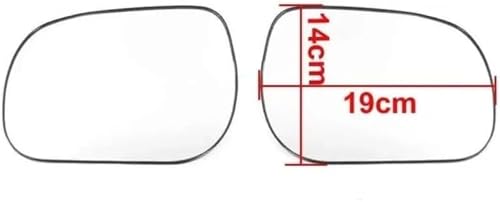 Rétroviseurs RAV4 2009-2012 élimine le givre pour angles morts nets - 2