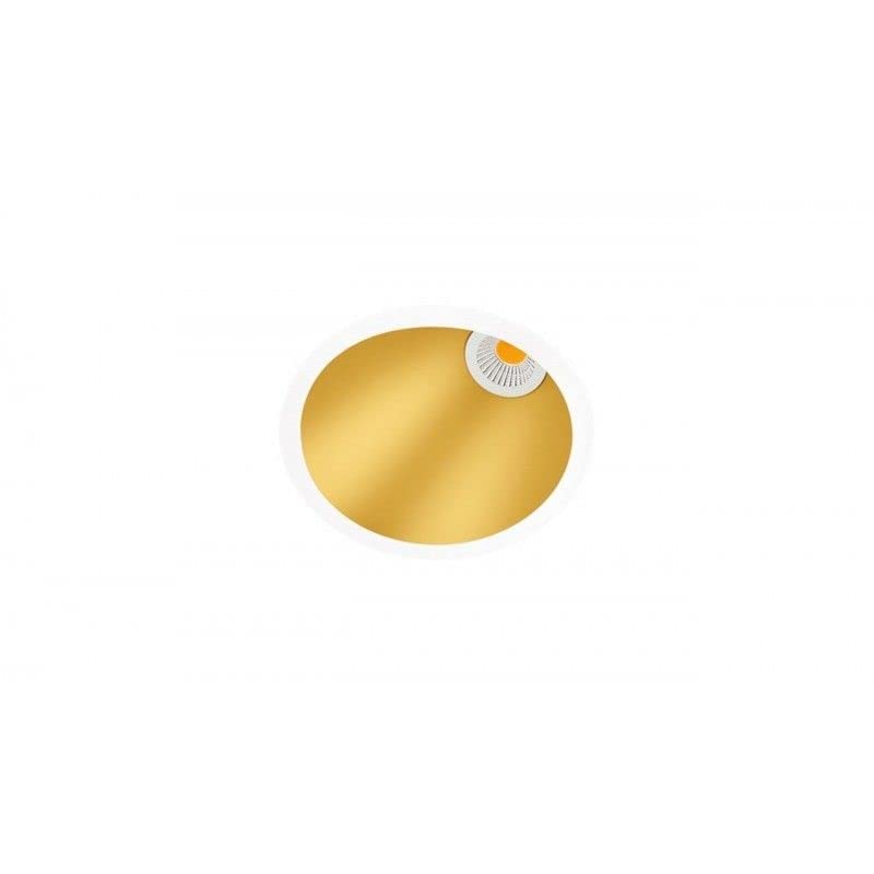 Encastrable LED SWAP ASYM M luxe doré pour design épuré
