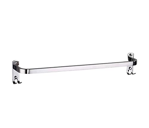 Barra de Toalla de Toalla de Toalla Barra de Toalla para el baño de la Cocina Pole Individual con Gancho Hotel Hotel Hotel Multifuncional Coscar Toalla Barra de Toallas Toalla Toalla/Longitud 38 cm