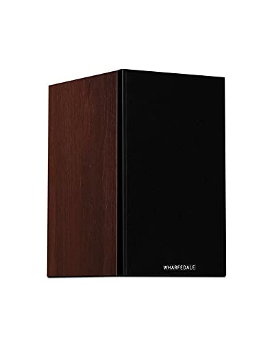 Wharfedale Diamond 12.2 Paire d’enceintes passives d’étagère, Noyer - Les Beatles, Paul McCartney, John Lennon, RIngo Starr, George Harrison Wharfedale Diamond 12.2 Paire d'enceintes passives d'étagère, Noyer – Image 3