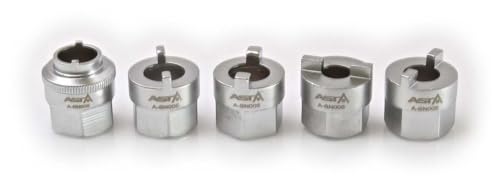 A-SN005 Stoßdämpfer Zapfenschlüssel Satz 5-tlg geeignet für VW Polo Golf 2 3 Jetta Vento Passat Audi 80 Mercedes W203 C-Klasse Schlüssel Federbein Zapfen Nuss Nutmutter Spezial Einsätze 1 A-SN005 Stoßdämpfer Zapfenschlüssel Satz 5-tlg geeignet für VW Polo Golf 2 3 Jetta Vento Passat Audi 80 Mercedes W203 C-Klasse Schlüssel Federbein Zapfen Nuss Nutmutter Spezial Einsätze