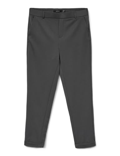 VERO MODA Damen Vmmaya Mr Loose Solid Pant Noos Hose, Grey Pinstripe, M / 32L EU