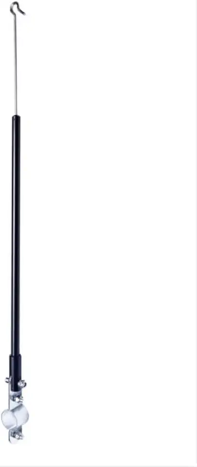 Antena Para Moto Corta Pipa 2 Estágios Para Retrátil Aço Inoxidável Alta Resistência Segurança Contra Linhas Cortantes Universal Motociclista Acessório Protetor